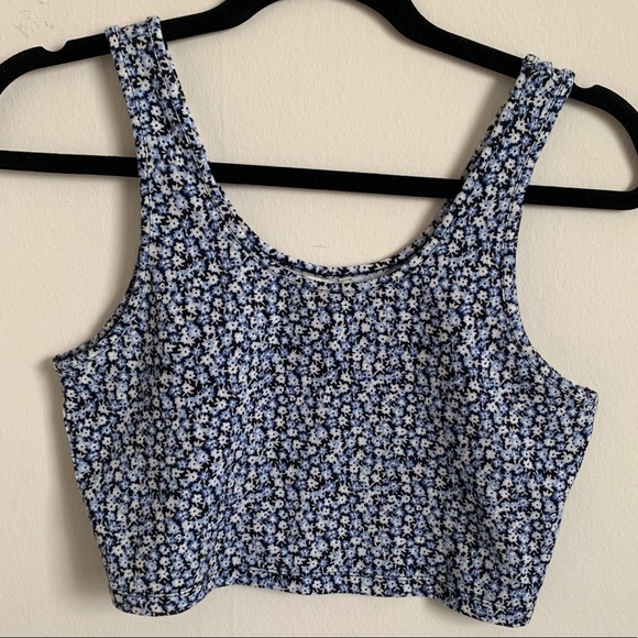 Forever 21 Floral Crop Top - Picture 1 of 2